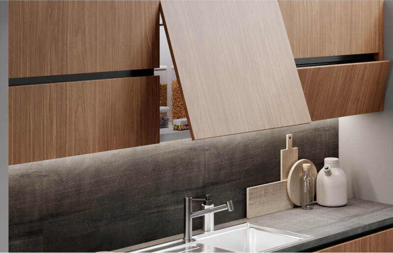 Single Wall with Kitchen