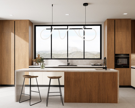 Marble Kitchen Interior