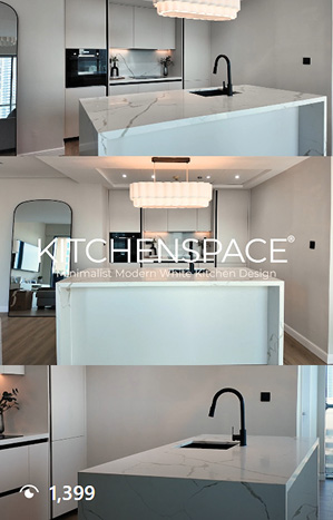 Monochromatic Kitchen Suite
