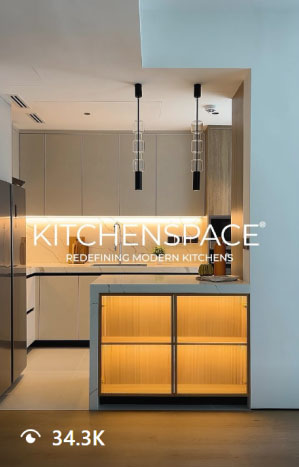 Compact Modern Kitchen