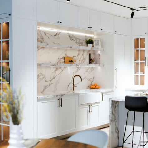 Marble Kitchen Interior